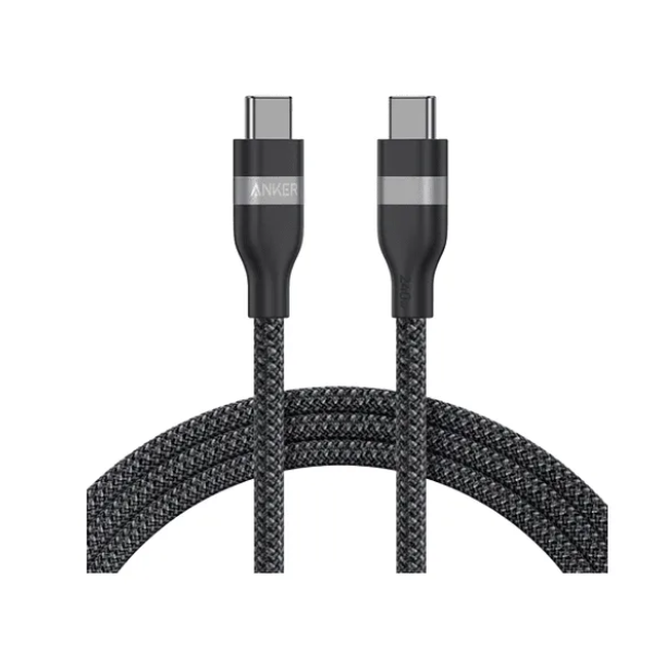 Cable Anker USB-C to USB-C - Lithium 180cm 240W - Trenzado Negro