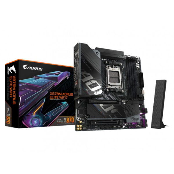 PLACA MADRE GIGABYTE X870M AORUS ELITE WIFI7 sAM5