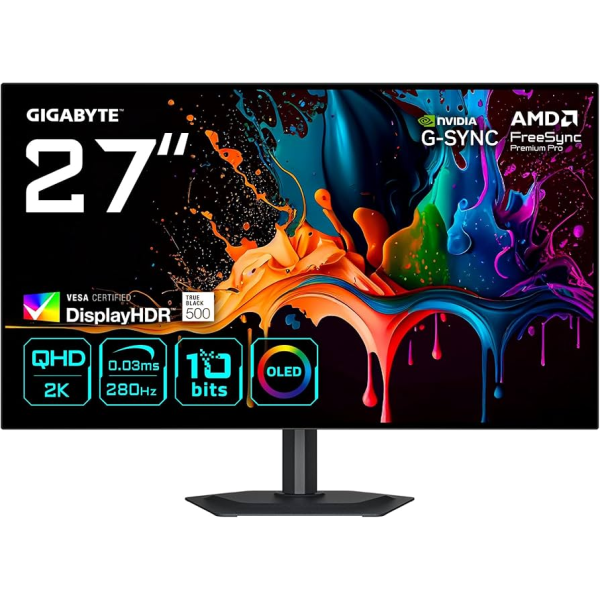 MONITOR OLED GAMER GIGABYTE 27