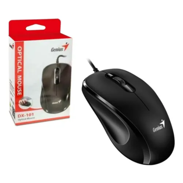 MOUSE GENIUS USB DX101 NEGRO P/N 150GEN09490