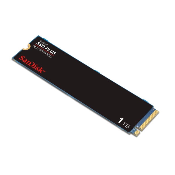 SSD SANDISK PLUS 1TB NVME M.2 2280 - PCIE 3.0 X4 P/N SDSSDA3N-1T00-G26