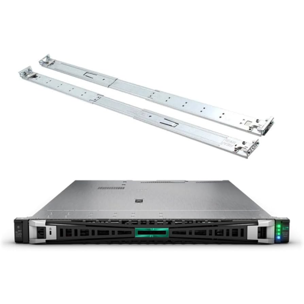 Servidor HPE ProLiant DL360 Gen11 Xeon Silver 4510, 2x 32GB DDR5, 2x 960GB SSD, Rack 1U P/N P84099-DM5