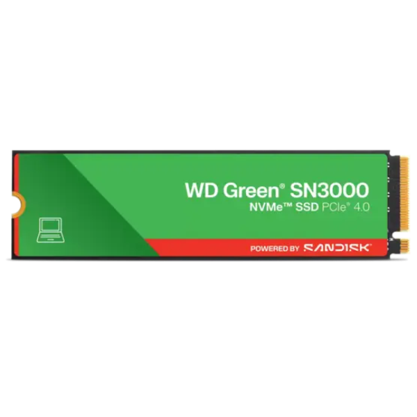 SSD Western Digital Green SN3000 2TB M.2 2280 PCIEX4.0 X4