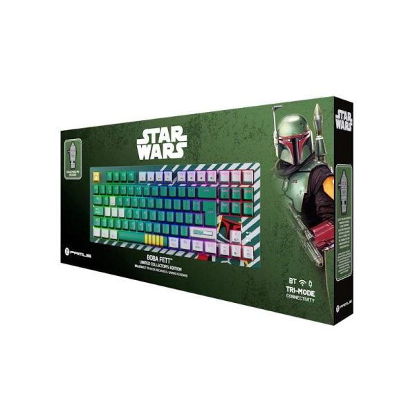 Teclado Gamer Primus Boba Fett - Red Switch - Wireless / Wired Spanish (Latin American)