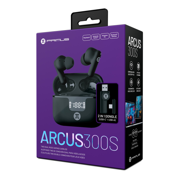 Audifono Gamer Primus Gaming Arcus 300S - True wireless PWH-300