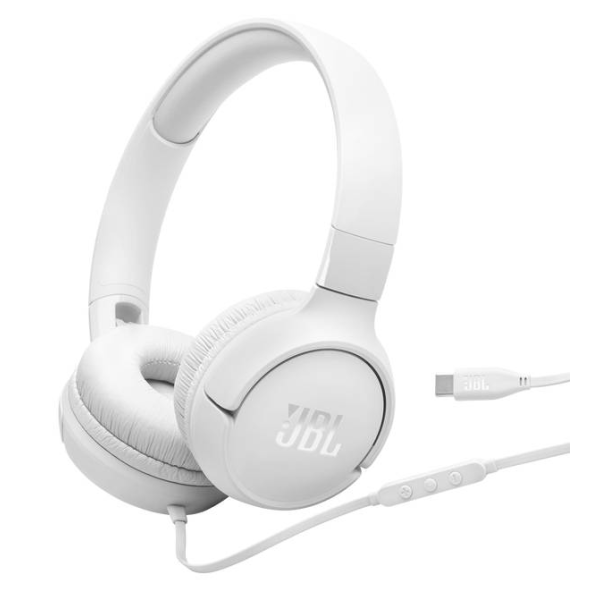 Audifono con microfono JBL TUNE 520 White - USB-C