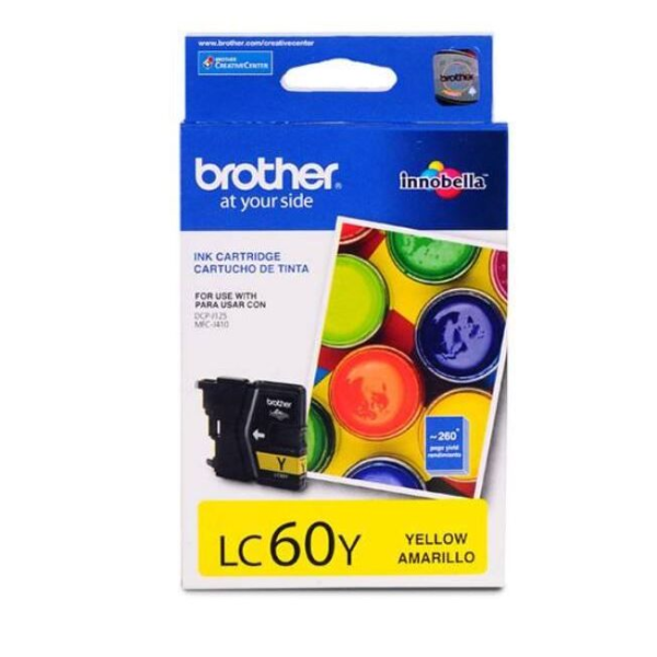CARTUCHO original Brother LC60Y Amarillo