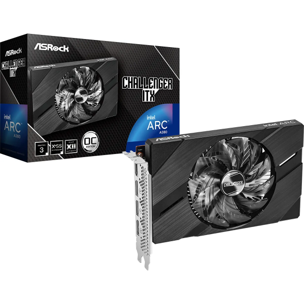TARJETA DE VIDEO ASROCK INETL ARC 6GB A380 CLI 6GO P/N 90-GA3KZZ-00UANZ