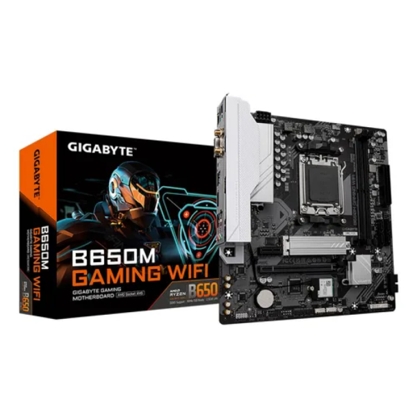 PLACA MADRE GIGABYTE B650M GAMING WIFI sAM5  P/N B650M GAMING WIFI DDR5