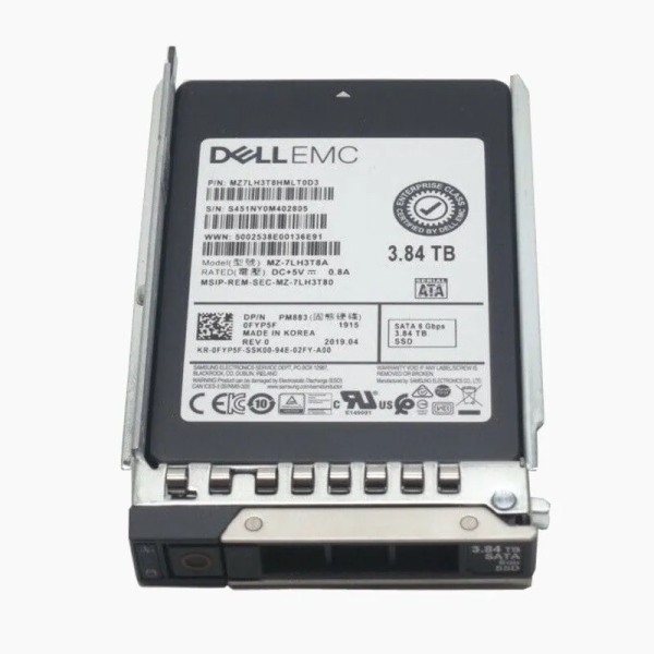 DISCO DELL HDD SSD 3.84TB SSD P/N 345-BDRO