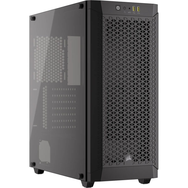 Gabinete Gamer Corsair 480T Airflow Mid Tower - Negro, Vidrio Templado, Alto Flujo de Aire