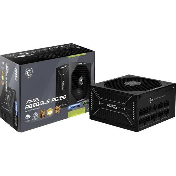 FUENTE DE PODER MSI 850w MAG A850GLS 80PLUS GOLD ATX3.1 PCIE5