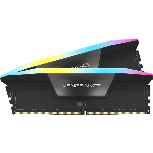 Kite de memorias CORSAIR DDR5 64GB 6000 Rgb ( 2X32GB ) P/N CMH64GX5M2D6000C40