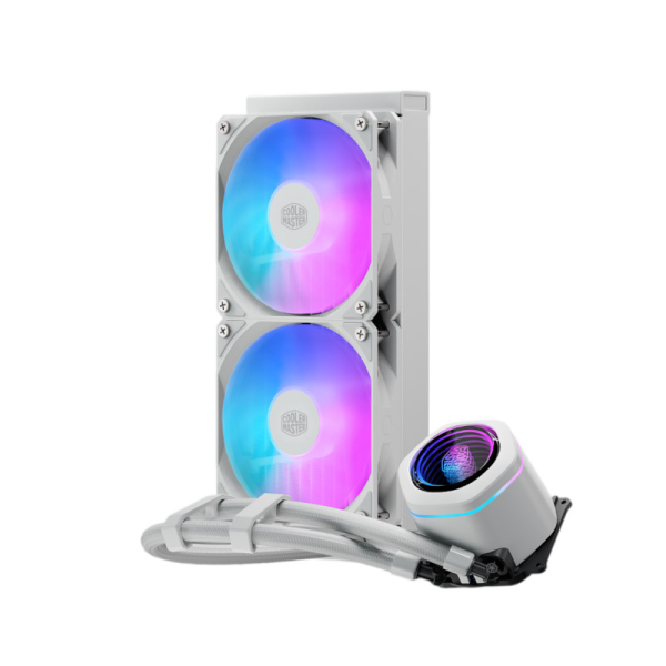 Refrigeracion Liquida Cooler Master MasterLiquid Core Nex 240 White - MLX-D24M-A18PA-RW