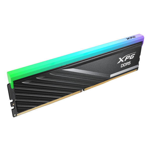 MEMORIA DDR5 XPG LANCER UDIMM ADATA 8GB 5600MHZ BLACK RGB P/N AX5U5600C468G-SLABRBK
