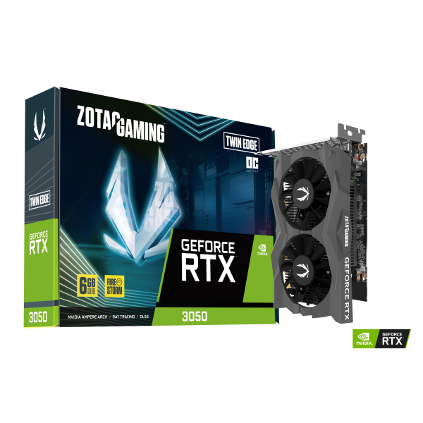 TARJETA DE VIDEO ZOTAC GAMING GEFORCE RTX 3050 Twin Edge