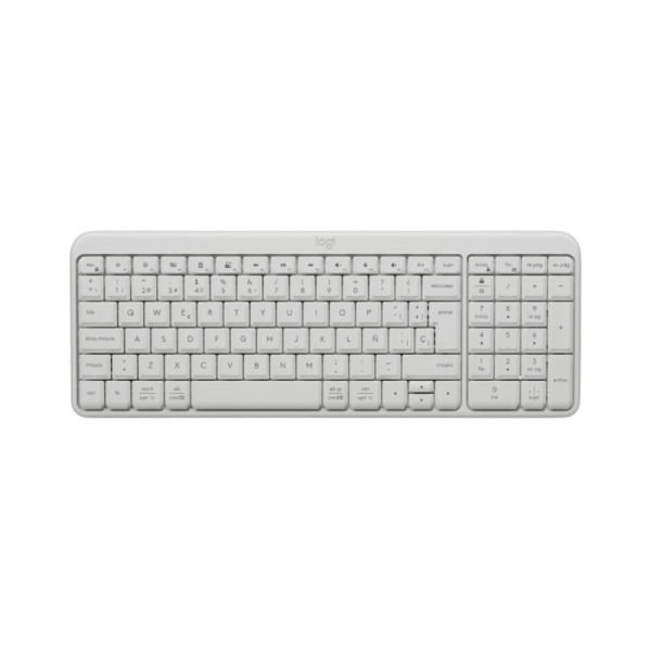 Logitech - Keyboard - Bluetooth - Blanco - K250