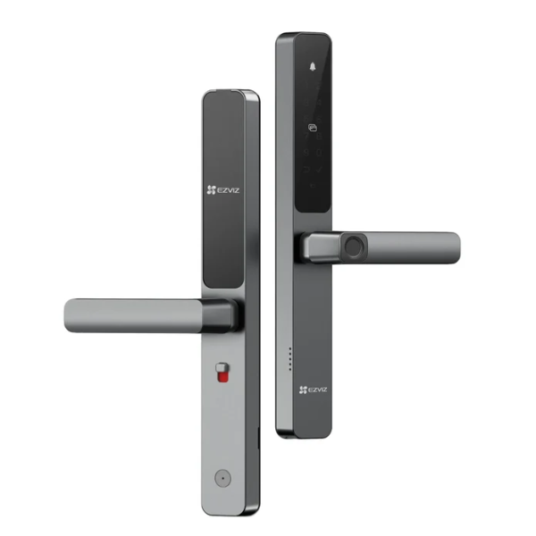 Cerradura Inteligente Ezviz Slim WiFi c/Huella Dactilar - ( Bateria Recargable mediate USB Tipo C) - CD-DL06-R100-WBCP-GR(M)