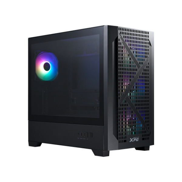 Gabinete XPG LANDER 300 Micro-ATX 4 Vent ARGB Negr