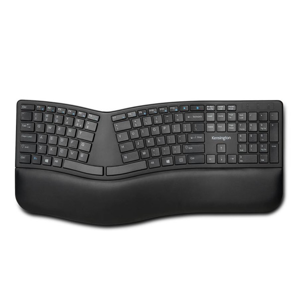 Teclado Pro Fit Ergonomico Inalambrico Negro