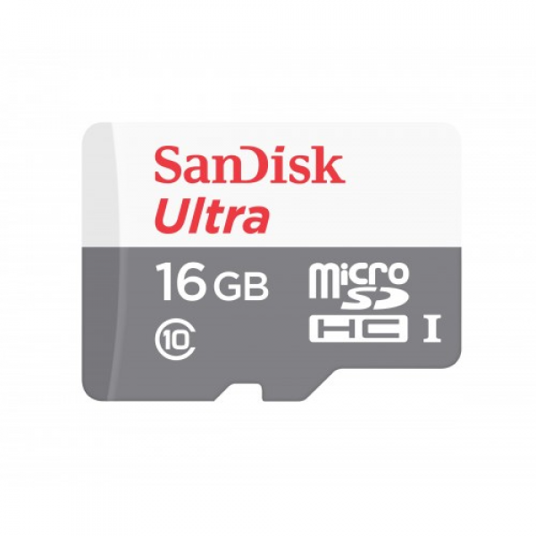 MEMORIA MICROSD 16GB SANDISK CLASE 10 P/N SDSQUNB-016G-GN3MA