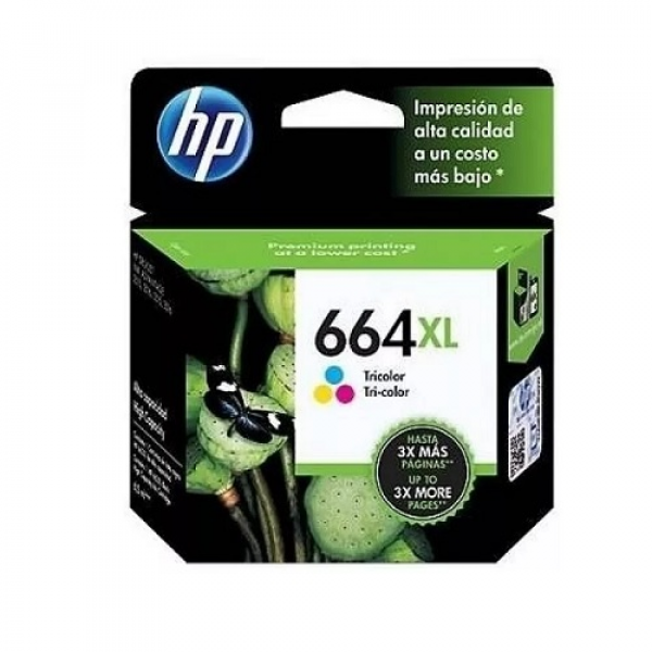 CARTRIDGE HP 664XL COLOR 480PAG 4535 P/N F6V30AL