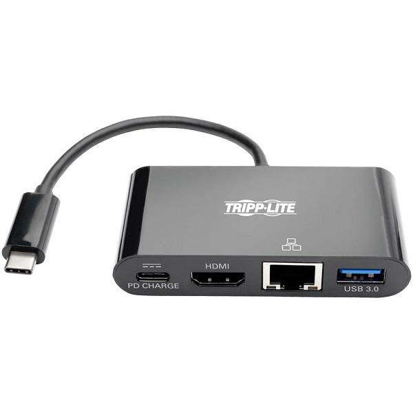 ADAPTADOR TRIPPLITE USB-C A HDMI 4K/RJ45 GIGABIT/USB-C/USB P/N U444-06N-H4GUBC