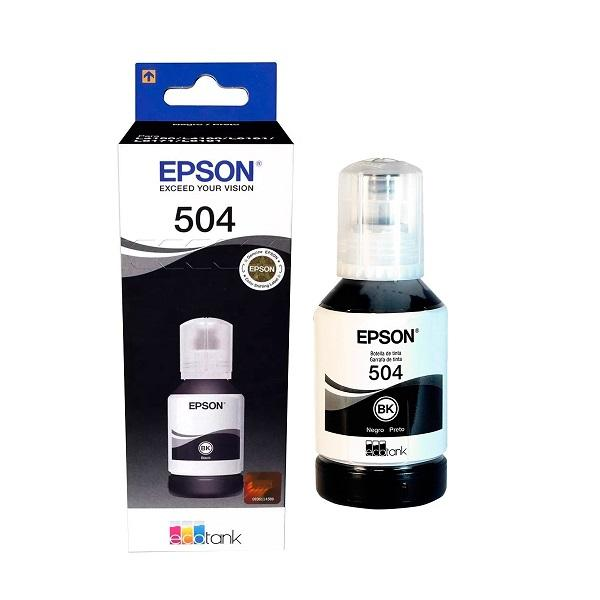 TINTA BOTELLA EPSON NEGRA P/N T504120-AL