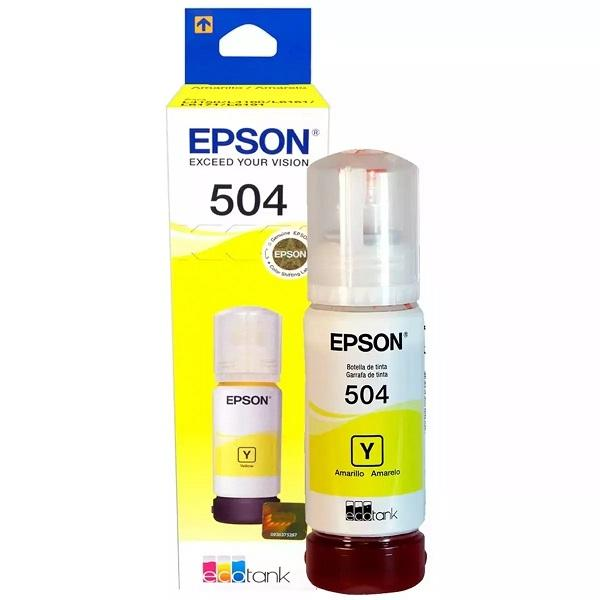 TINTA BOTELLA EPSON YELLOW P/N T504420-AL