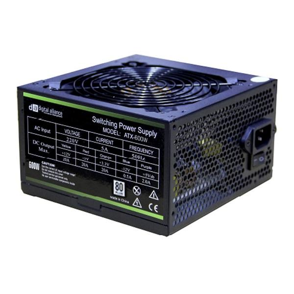 FUENTE DE PODER DIGITAL ALLIANCE 600W BRONCE 80PLUS