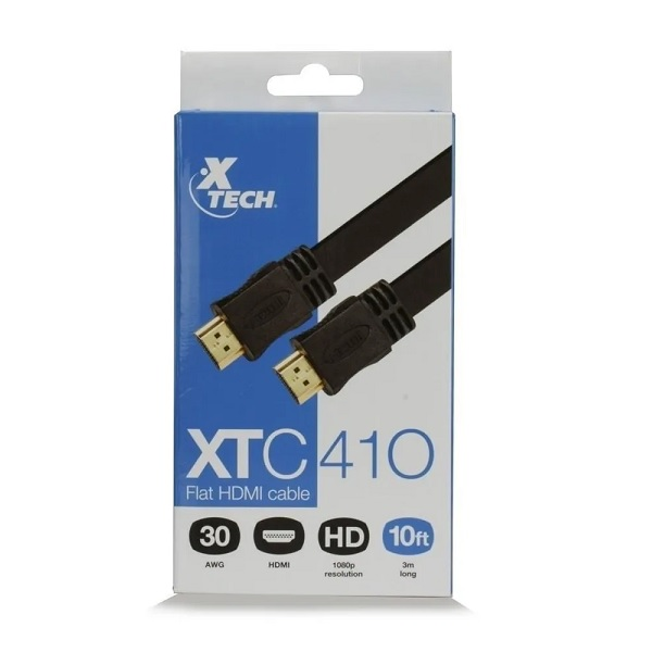 CABLE XTECH HDMI A HDMI 10FT P/N XTC-410