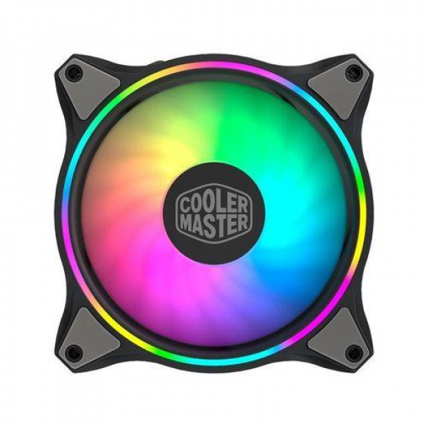 VENTILADOR PARA GABIENETE COOLER MASTER MF120 HALO RGB P/N MFL-B2DN-18NPA-R1