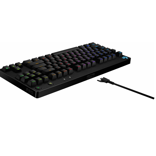 TECLADO GAMER MECANICO LOGITECH G PRO USB NEGRO P/N 920-009388