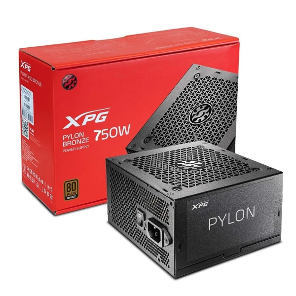 FUENTE DE PODER ADATA XPG PYLON 750W BRONZE P/N PYLON750B-BKCEU