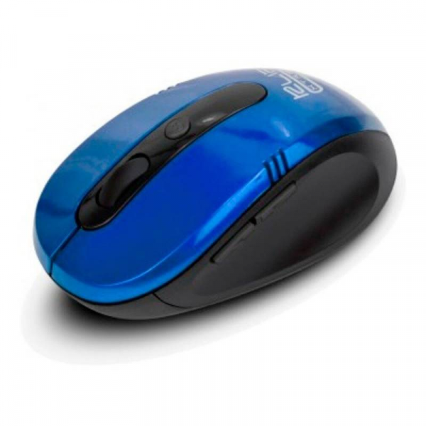 MOUSE KLIP XTREME VECTOR ERGONÓMICO ÓPTICO 6 BOTONES INALÁMBRICO 2.4 GHZ AZUL P/N KMW-330BL