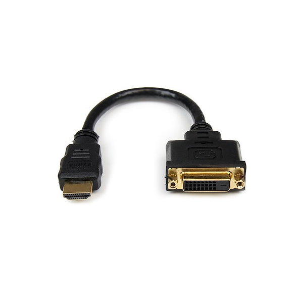 CABLE ADAPTADOR STARTECH DE HDMI A DVI-D P/N HDDVIMF8IN