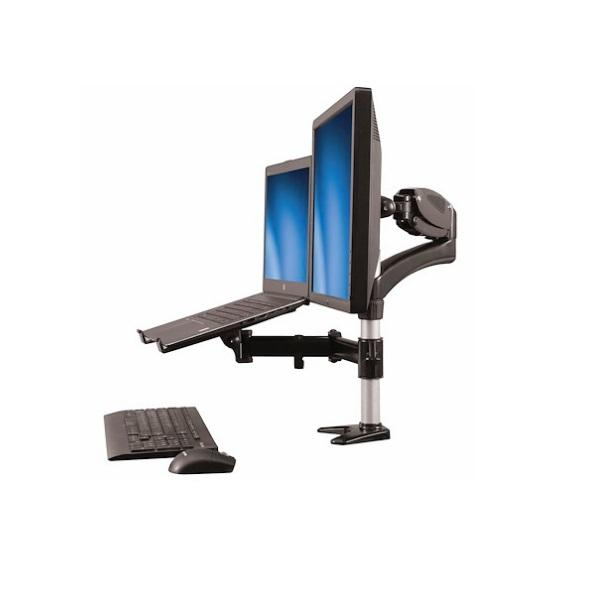 SOPORTE STARTECH PARA NOTEBOOK Y 1 MONITOR CON AJUSTE DE ALTURA P/N ARMUNONB