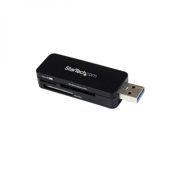 MULTILECTOR DE TARJETAS STARTECH  EXTERNO MICRO SD/SD/ MS PARA PC Y MAC  USB 3.0 P/N FCREADMICRO3