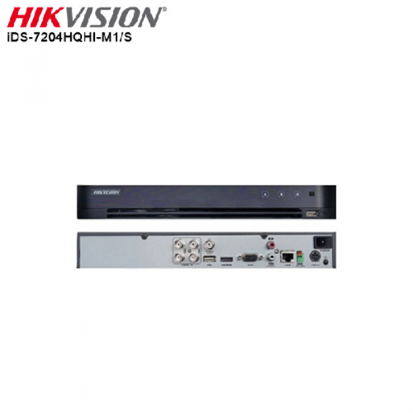DVR HIKVISION 4CH 1080P LITE 25FPS 1HDD P/N IDS-7204HQHI-M1S