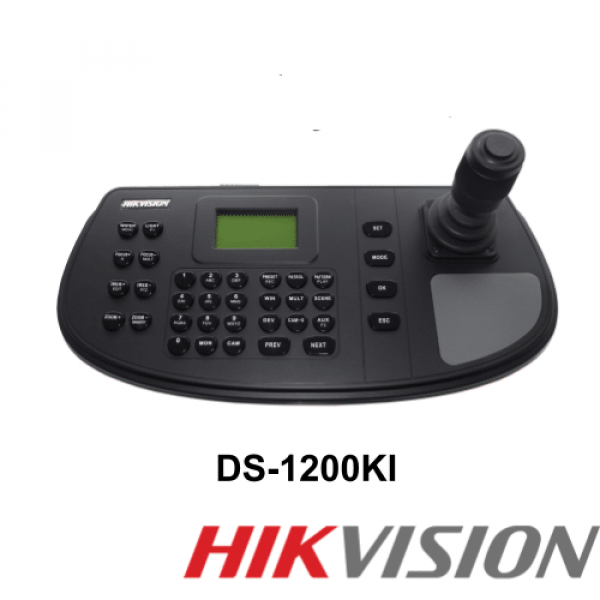 PANEL DE CONTROL HIKVISION JOYSTICK IP PTZ 4-AXIS NVRs/DVRs P/N DS-1200KI