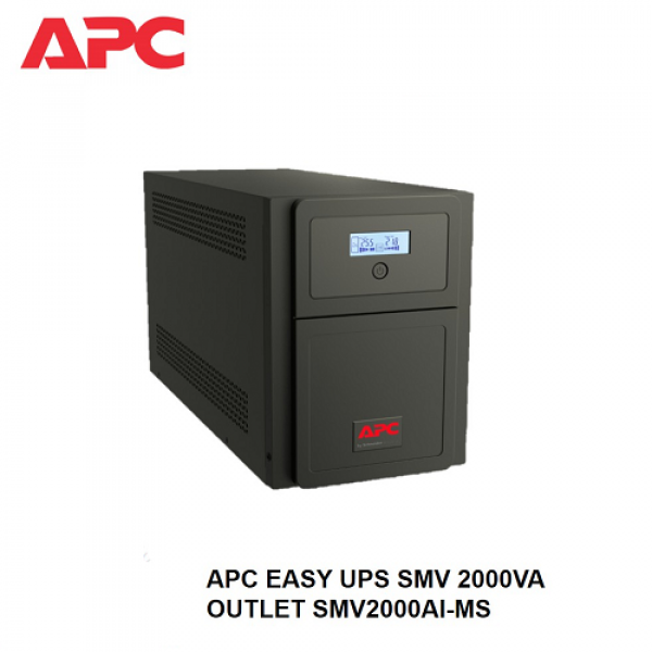 UPS APC 2000VA 1400W TORRE INTERACTIVA  230V  2000 VA - USB P/N SMV2000AI-MS