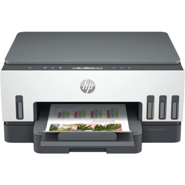 IMPRESORA MULTIFUNCIONAL HP SMARTANK 720 15PPM USB WIFI BLUETOOTH P/N 6UU46A#AKH