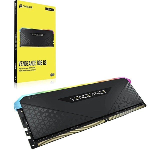 MEMORIA DDR4 8gb 3200 Corsair Vengeance RGB RS PC4-25600 P/N CMG8GX4M1E3200C16