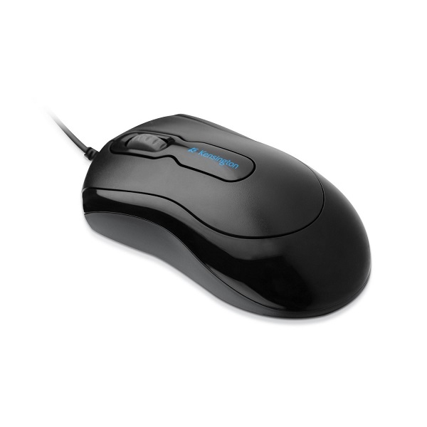 MOUSE USB KENSINGTON NEGRO DIESTRO Y ZURDO P/N K72356