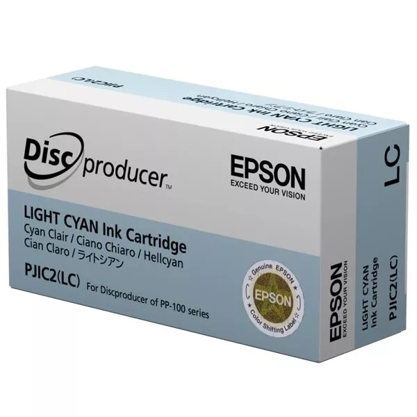 CARTRIDGE EPSON CIáN CLARO ORIGINAL PARA DISCPRODUCER PP-100, PP-100AP, PP-100II, PP-100IIBD, PP-100N, PP-100NS, PP-50, PP-50BD P/N C13S020448