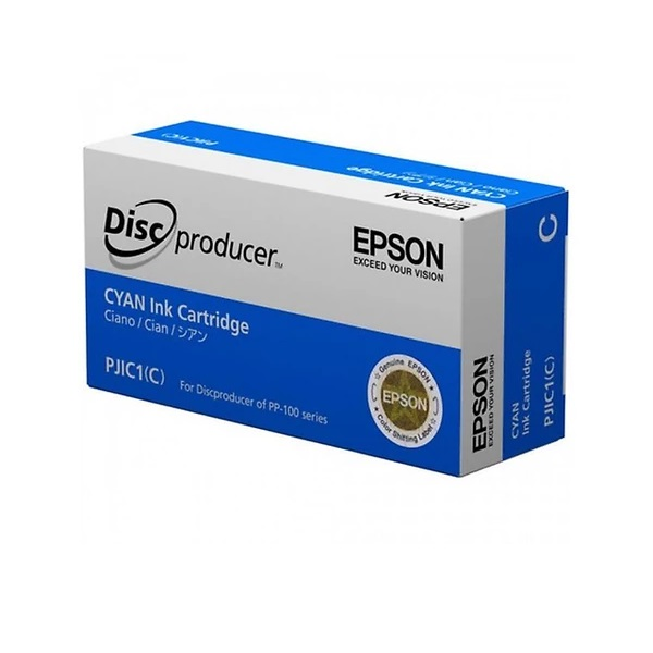 CARTRIDGE EPSON CIáN ORIGINAL PARA DISCPRODUCER PP-100, PP-100AP, PP-100II, PP-100IIBD, PP-100N, PP-100NS, PP-50, PP-50BD P/N C13S020447