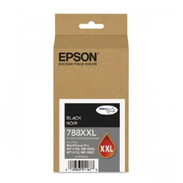 TINTA CARTRIDGE EPSON T788XXL NEGRO WF-5190/5690 P/N T788XXL120-AL