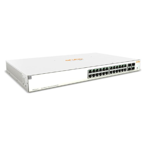 SWITCH HPE ARUBA INSTANT ON 1930 24G CLASS4 POE 4SFP/SFP+ 370W CONMUTADOR L3 GESTIONADO -24 X 10/100/1000 (POE) P/N JL684A