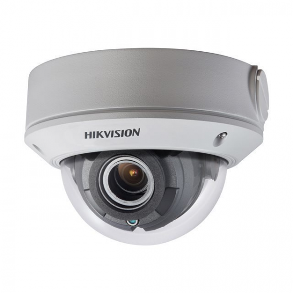 CAMARA DE VIDEOVIGILANCIA HIKVISION TURBO HD CAMERA DS-2CE5AD0T-VPIT3F -CúPULA - PARA EXTERIORES - A PRUEBA DE VáNDALOS / IMPERMEABLE - COLOR (DíA Y NOCHE) - 2 MP - 1080P - F14 MONTAJE - VARI-FOCAL - AHD - DC 12 V