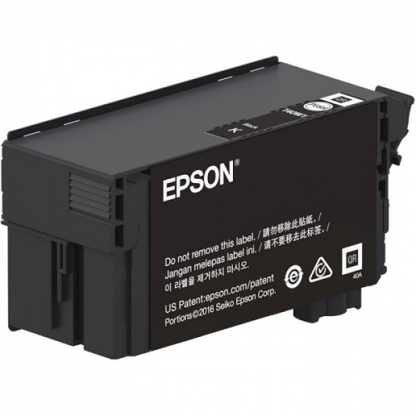 CARTRIDGE EPSON T40W 80 ML GRAN CAPACIDAD NEGRO PARA SURECOLOR T3170, T5170 P/N T40W120